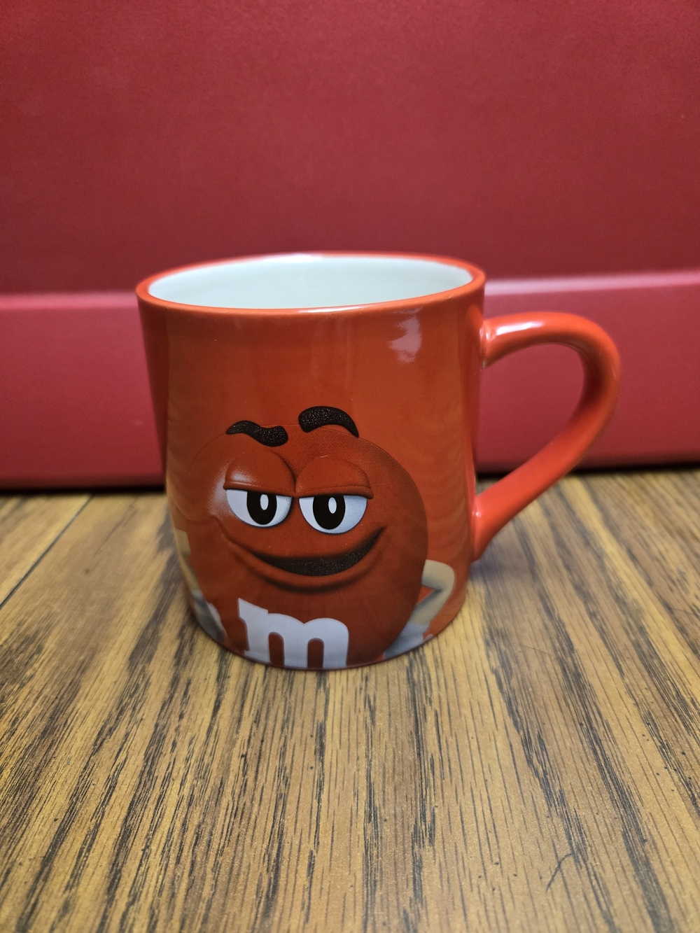 M&M's Red Ceramic Coffee Mug.